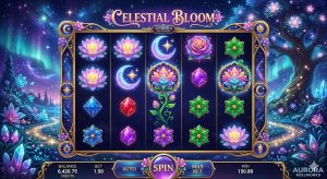 Read more about the article 🌸 Celestial Bloom Slot Game Elegan dari Aurora Reelworks dengan Sistem Pertumbuhan Simbol